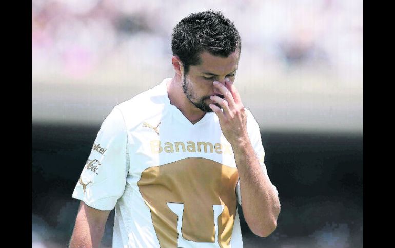 Dante López no fue registrado dentro del plantel del campeón Pumas. MEXSPORT  /