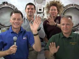 La astronauta Sandra Magnus agradeció el detalle de la cantante estadounidense.REUTERS  /