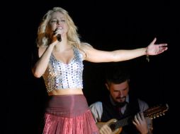 Shakira ha vendido más de 70 millones de discos en el mundo. EFE  /