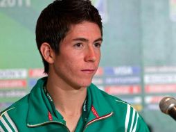 El mediocampista mexicano, Marco Bueno, negociará contrato con el Liverpool. MEXSPORT  /