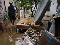 Las lluvias de los últimos días golpearon a los oaxaqueños. REUTERS  /