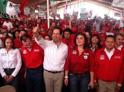 Ávila Villegas anunció que incluiría en su programa de gobierno los proyectos de Alejandro Encinas y Bravo Mena. ARCHIVO  /