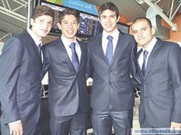 Fierro, Casillas, Solorio y Tostado reciben la oportunidad de viajar con el primer equipo. ESPECIAL  /