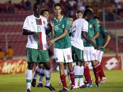 Diego Reyes, jugador de la Selección Sub-20 de México durante duelo amistoso en Panamá. MEXSPORT  /