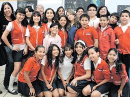 Alumnos de la escuela Urbana 108, en la ''Práctica anexa a la normal'', 6° A. J. SÁNCHEZ  /