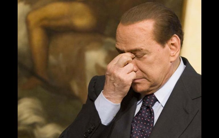 Silvio Berlusconi, primer ministro de Italia. AP  /