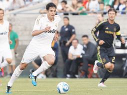 Kaká comienza a retomar su nivel con el conjunto merengue. MEXSPORT  /