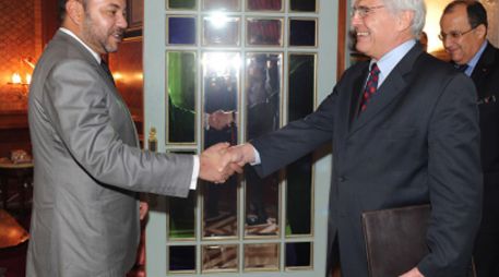 El enviado especial de la ONU para el Sahara Occidental, Christopher Ross, ha viajado a Marruecos  en ocasiones anteriores. ARCHIVO  /