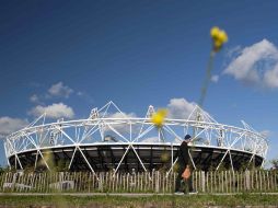 Vista del estadio Olímpico de Londres donde se llevarán a cabo las competencias deportivas. MEXSPORT  /