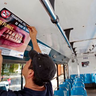 Unidades del subrogado se suman a campaña libre de humo de tabaco