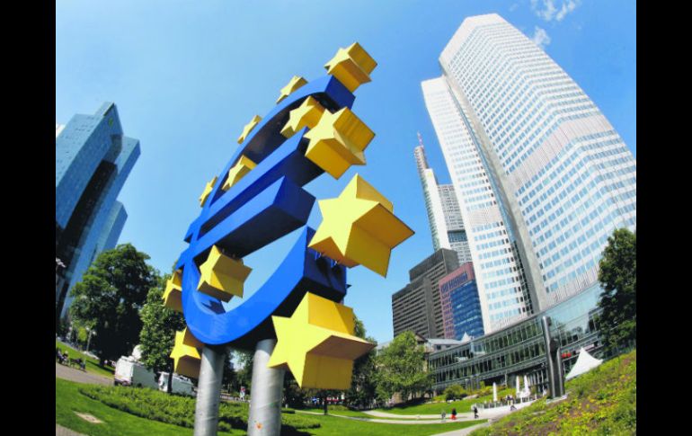 El Banco Central Europeo, en Frankfurt, Alemania, es considerado el principal eje del Eurosistema. AP  /