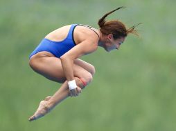 La clavadista Paola Espinosa le dio a México la plaza olímpica en plataforma, al acceder a la final del Campeonato Mundial. REUTERS  /