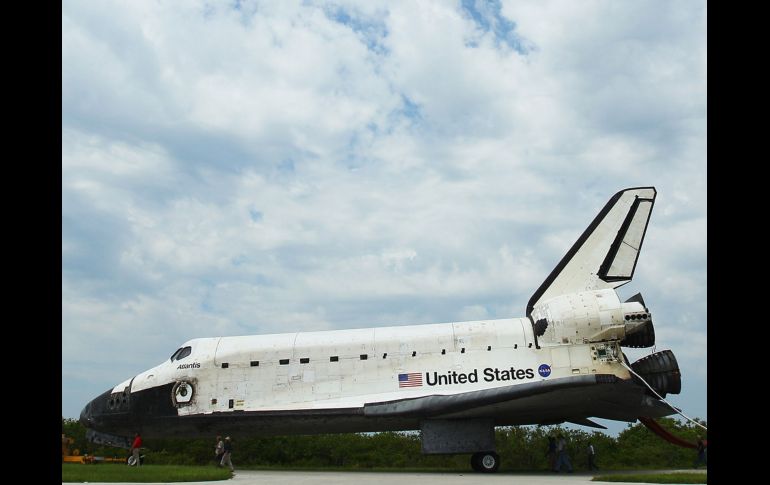 El Atlantis realizó 33 viajes y llevó a bordo a 207 tripulantes. AFP  /