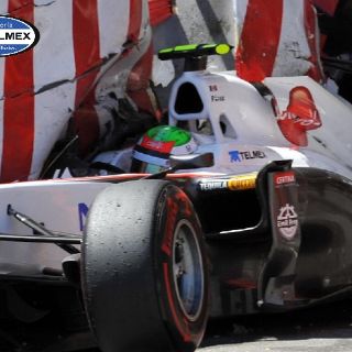 'Checo' Pérez habla de su accidente en Mónaco