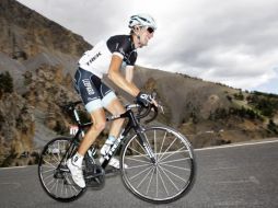 El luxemburgués Andy Schleck, durante recorrido en la decimoctava etapa del Tour de Francia. REUTERS  /