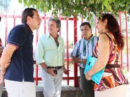 El alcalde Miguel Castro declaró estar dispuesto a apoyar a los dueños de negocios que resulten perjudicados con la obra. E. PACHECO  /