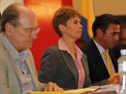 José María Murià y Beatriz Pagés, la tarde de ayer. S. NÚÑEZ  /