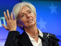 La directora de manejo del Fondo Monetario Internacional, (FMI) Christine Lagarde. EFE  /