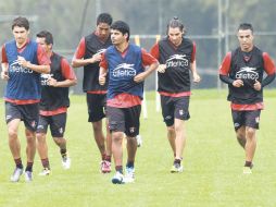 Atlas concluirá hoy con sus entrenamientos para estar listo en su debut ante Puebla. MEXSPORT  /