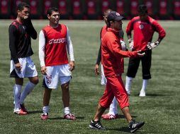 Los jugadores de los Xolos de Tijuana, se preparan para su debut en Primera División. MEXSPORT  /