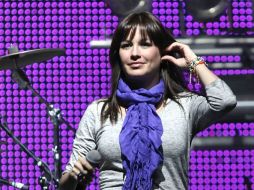 María José promociona su álbum 'Amante de lo bueno'. EL UNIVERSAL  /