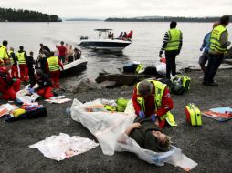 En el campamento del Partido Laborista en la Isla de Utoya un hombre abrió fuego matando a 80 jóvenes. AFP  /