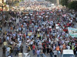 Entre 3 mil y 4 mil personas asistieron a la manifestación. EFE  /