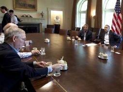 Las reuniones entre ambos partidos continúan. AP  /