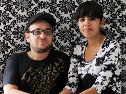 Andy Dábula y Julia Mayfair son dos de los tres fundadores de Bazart. E. BARRERA  /