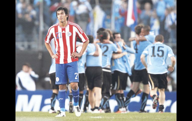 Marcelo Estigarribia, triste tras perder la final de la Copa América. REUTERS  /
