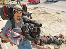 Tanto mexicanos como centroamericanos que no pueden cruzar hacia Estados Unidos deciden quedarse en urbes fronterizas. EL UNIVERSAL  /