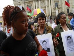 La ''Caravana paso a paso hacia la paz'' parte desde Guatemala y pretende llegar a Ciudad de México el 1 de agosto. EFE  /