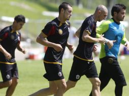 El equipo entrenó hoy en las instalaciones del Club de la Universidad de Guadalajara. EL INFORMADOR  /