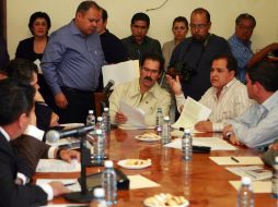 El presidente de la Comisión de Seguridad, Sergio Chávez, consideró que no existe margen para que el Ejecutivo vete la Ley. ARCHIVO  /