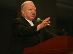 El cardenal está próximo a dejar la arquidiócesis, pues hace tres años presentó su renuncia ante el Papa. ARCHIVO  /