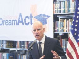 Se espera que el gobernador de California, Edmund Brown, firme la segunda parte de la pieza legislativa. EFE  /