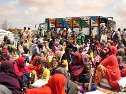 En la imagen, un campo de refugiados en Mogadiscio, Somalia. AFP  /