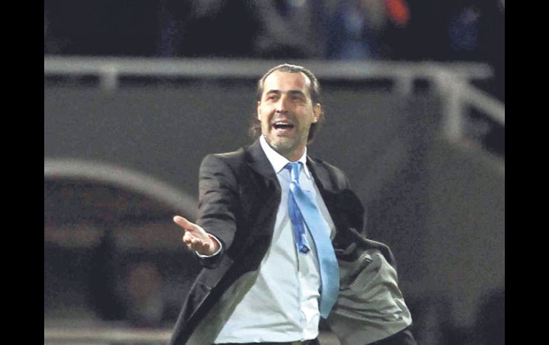 Sergio Batista tomó el cargo el 2 de noviembre de 2010. MEXSPORT  /