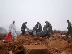 El Ejército informó que 78 personas murieron y tres fueron trasladadas al hospital en estado grave. AFP  /