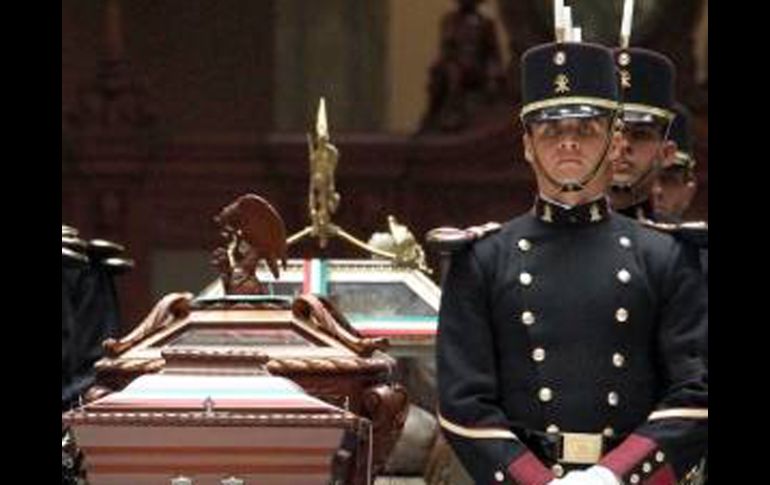 Se llevará a cabo los máximos honores militares. NOTIMEX  /