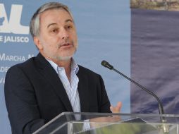 El gobernador de Jalisco asegura que en la entidad se han hecho las cosas 'muy bien'. ARCHIVO  /