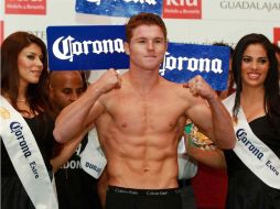 Alvarez defenderá su cetro superwelter del Consejo Mundial de Boxeo (CMB) contra su compatriota. MEXSPORT  /