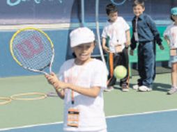 Los pequeños descubrieron una forma divertida de mantenerse sanos. J. SÁNCHEZ  /