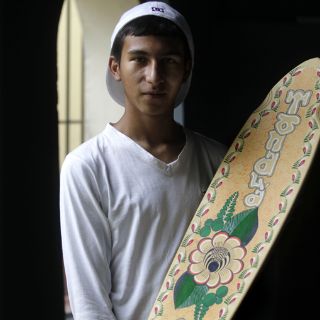 Skates a mano from Tonalá