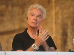 David Byrne, ex guitarrista del grupo Talking Heads estuvo presente en el Roxy. A. CAMACHO  /