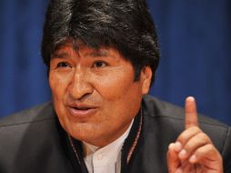 Morales también criticó a algunos políticos estadounidenses por alegrarse de la enfermedad del presidente Hugo Chávez. AFP  /