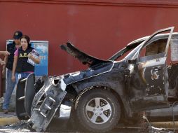 Clara Luz Flores minimizó el atentado, lo calificó sólo como un susto y agregó que no la intimidarán.REUTERS  /
