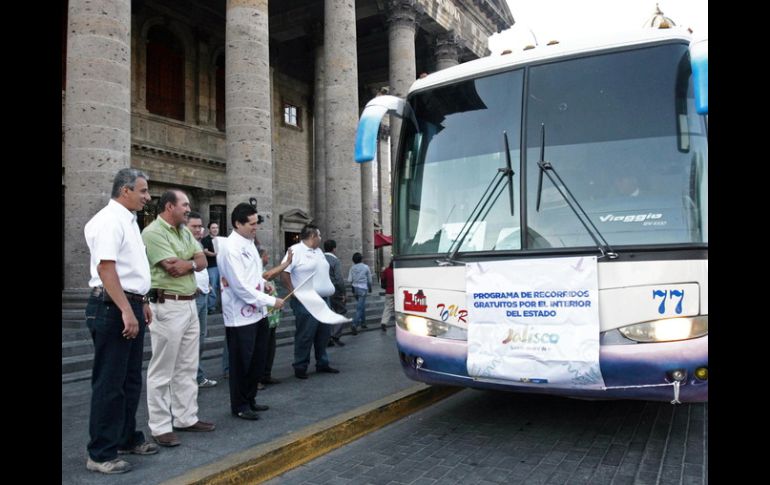 Los recorridos suponen en forma gratuita el transporte y el hospedaje.E. BARRERA  /