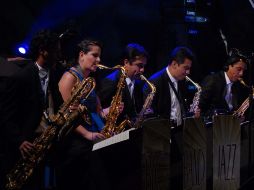 La Big Band Jazz de México en el Lunario del Auditorio Nacional. NOTIMEX  /