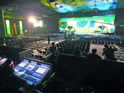 Todo está listo para el sorteo que se llevará a cabo en Marina da Gloria. EFE  /